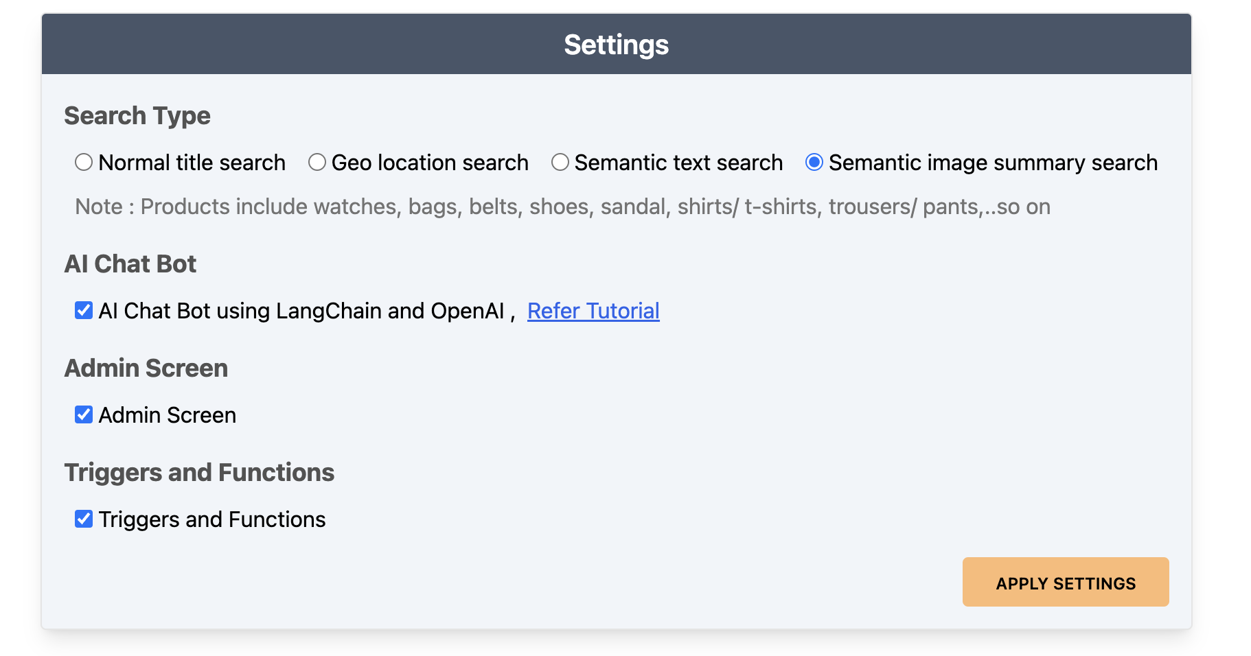 Redis Microservices E-commerce App Frontend - Settings Page