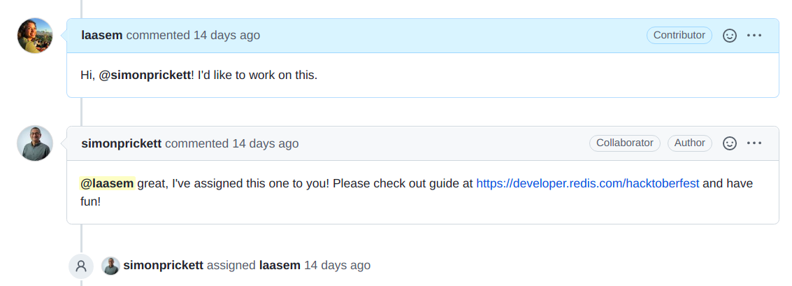 Screen grab of Lara asking to be assigned