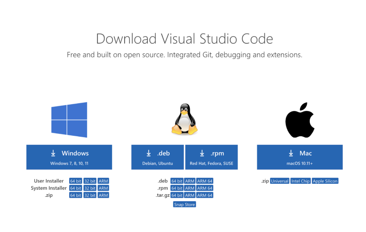 Visual Studio Code download