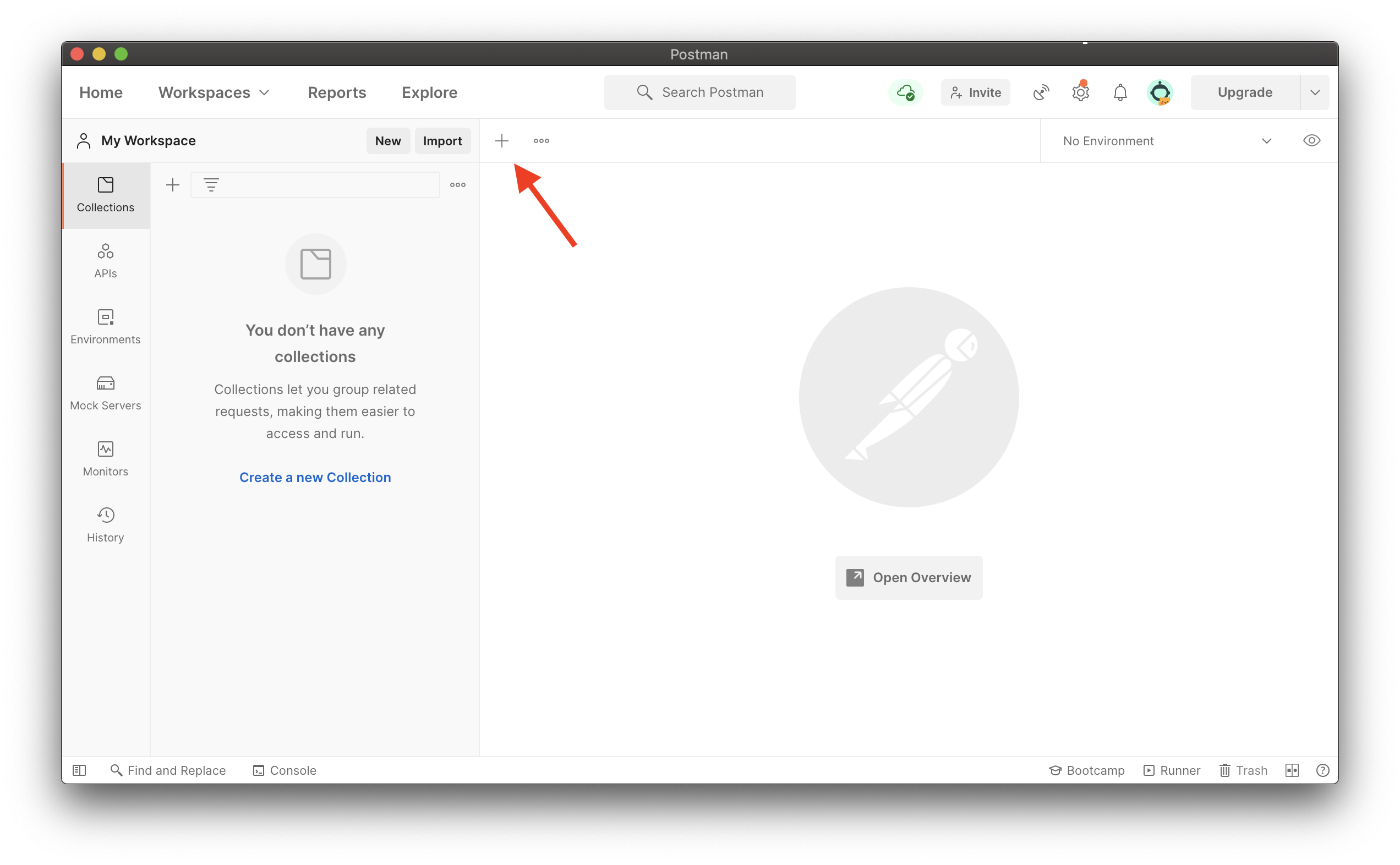 Postman Plus Button