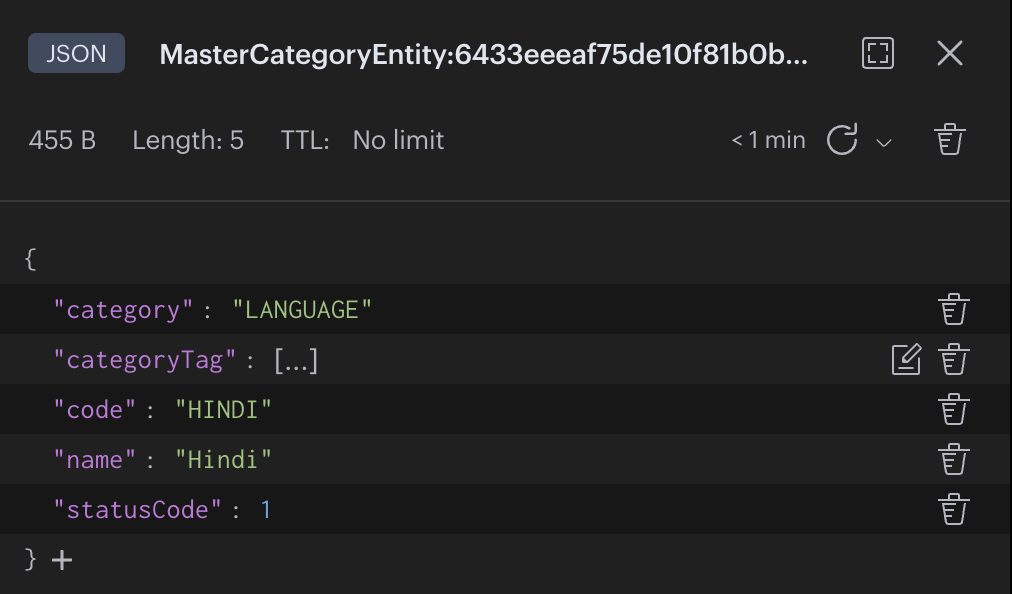 Redis-json