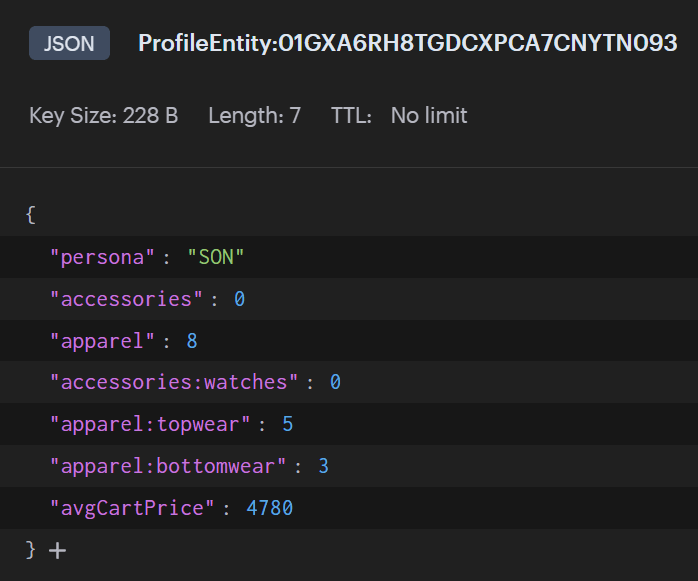RedisInsight transaction risk scoring feature store