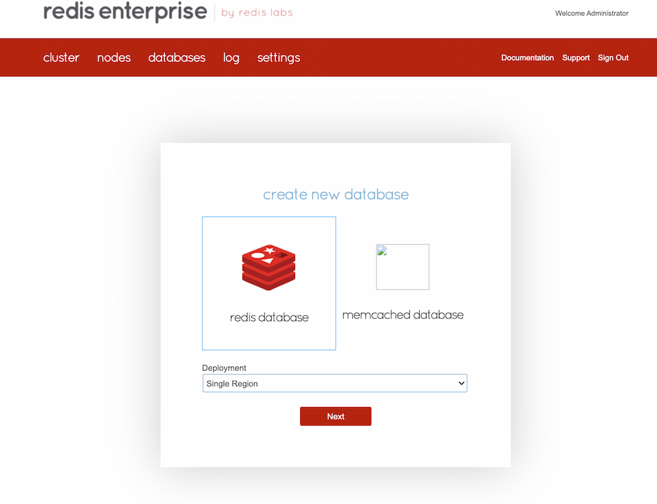 Creating a database