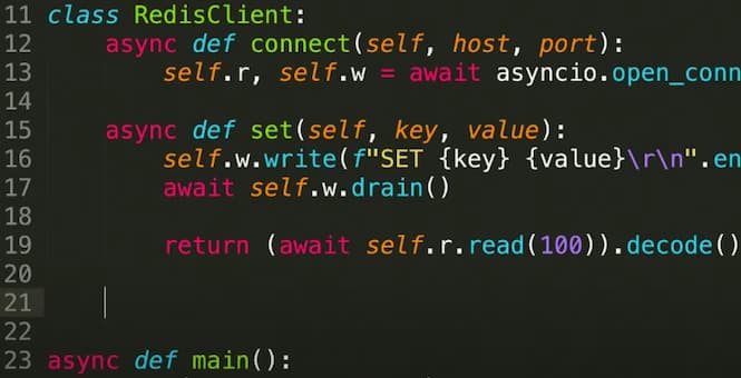 Terminal screenshot of Python code